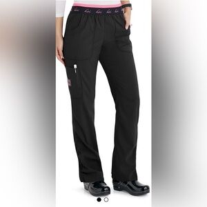 BUNDLE ⭐️Women's Scrub Cargo Pants - Set of 4! Black, teal, cranberry, gray